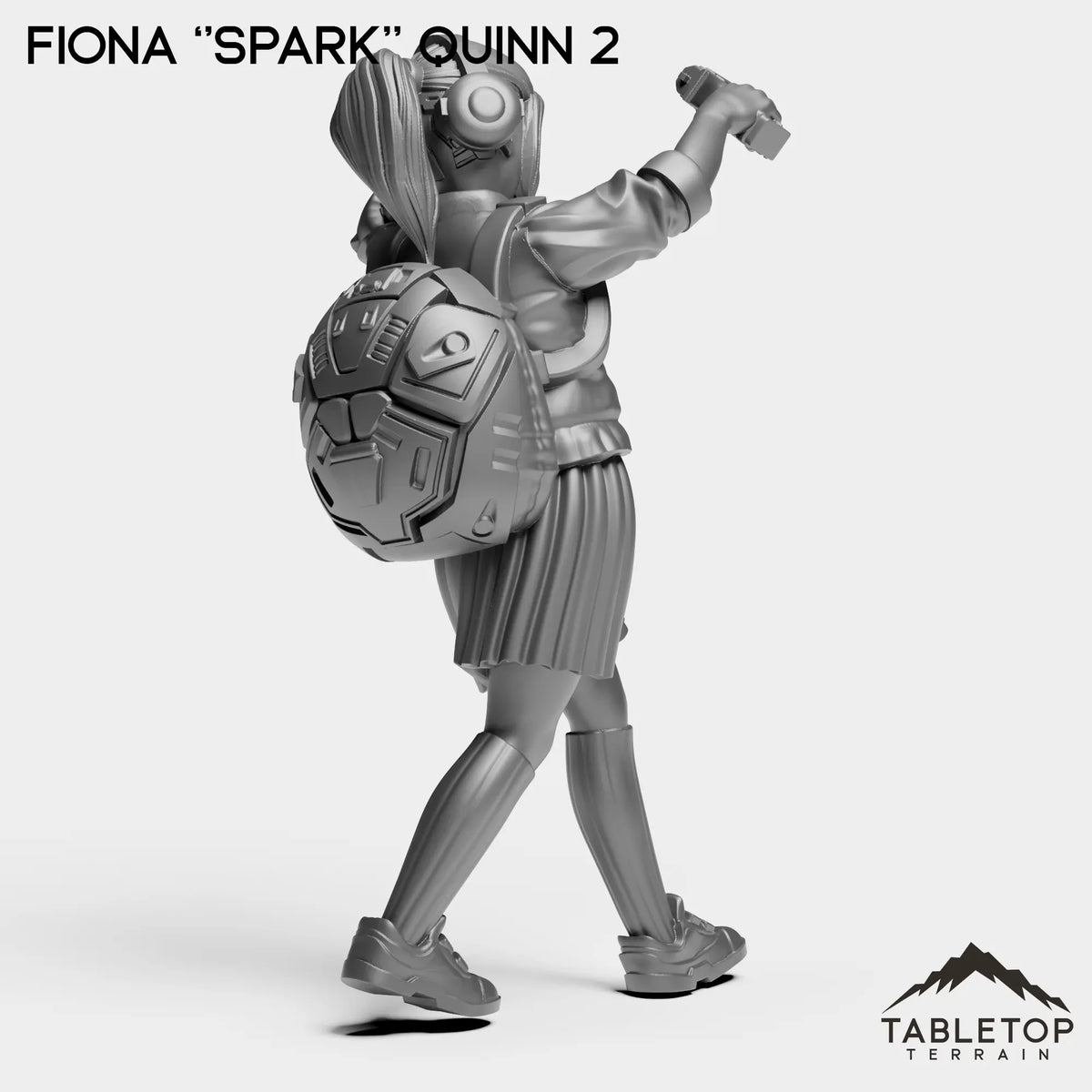 Tabletop Terrain Miniature Fiona ''Spark'' Quinn