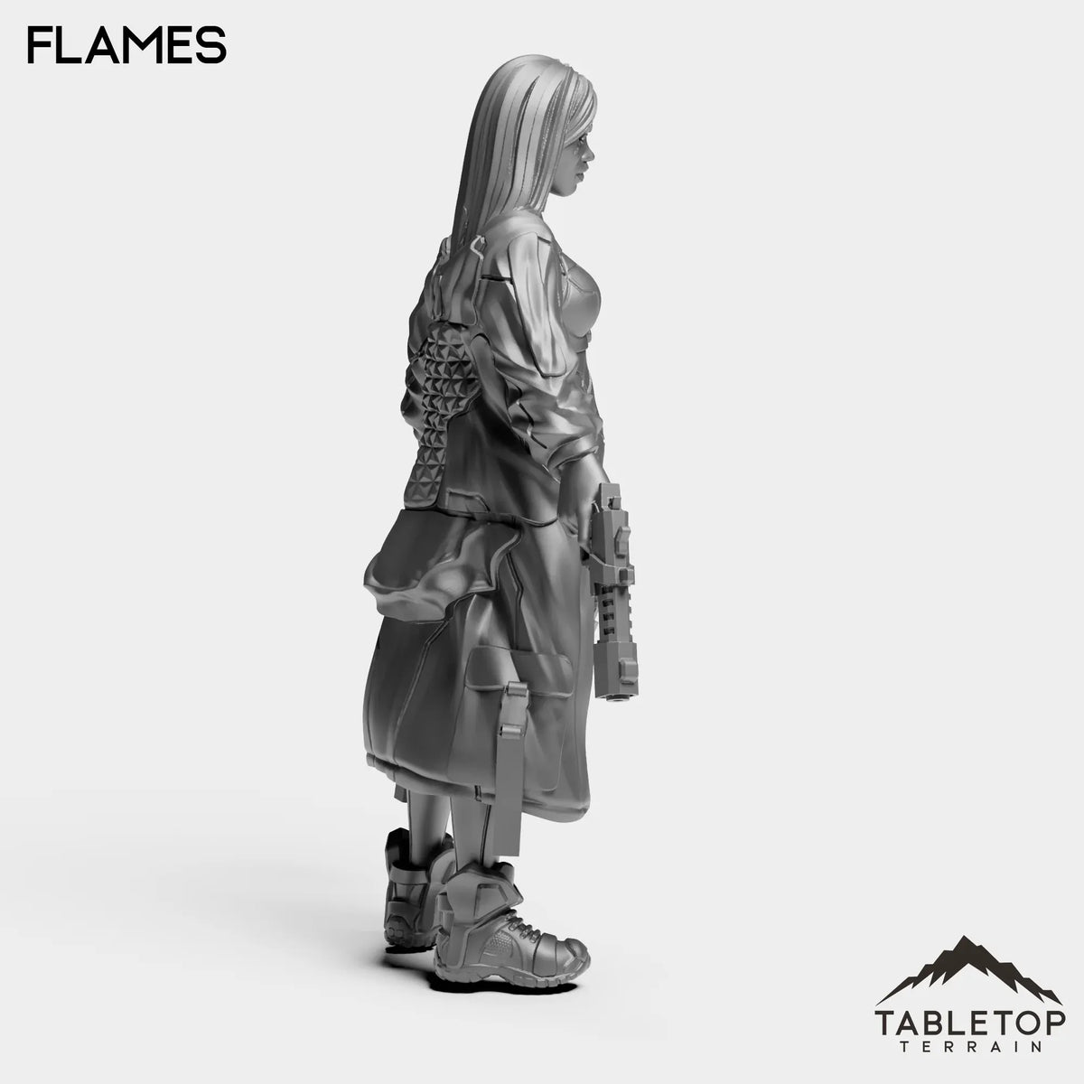 Tabletop Terrain Miniature Flames - The B-Mob