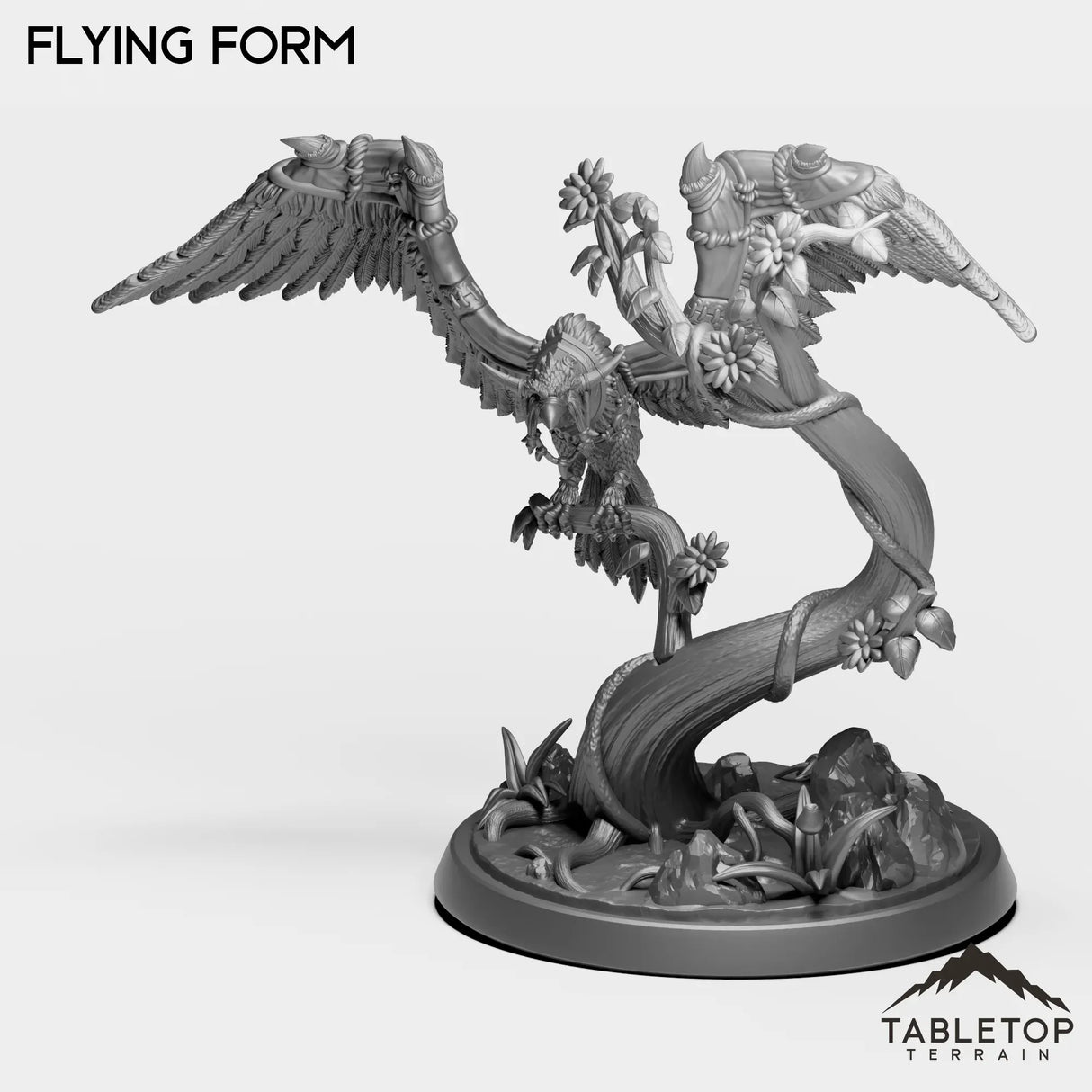 Tabletop Terrain Miniature Flying Form Minotaur Druid Forms
