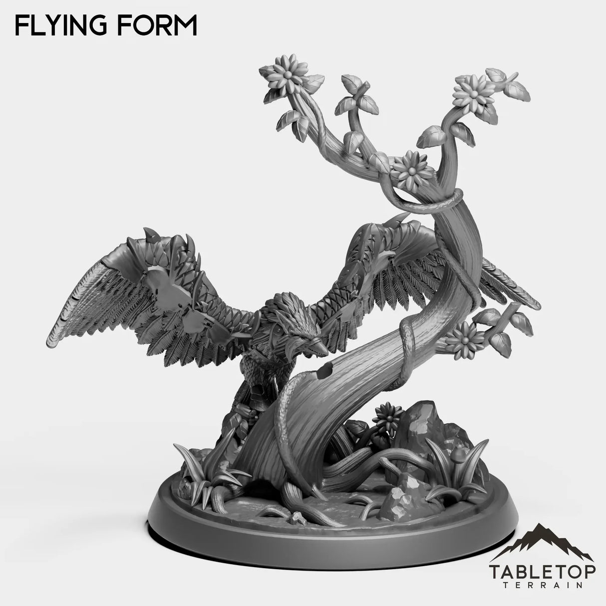 Tabletop Terrain Miniature Flying Form Werewolf Druid Forms