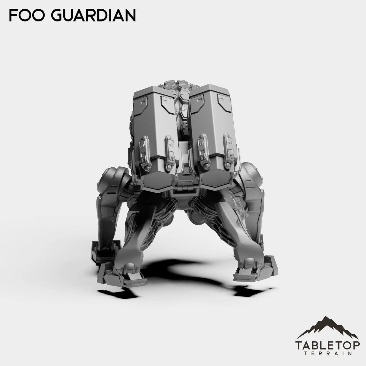 Tabletop Terrain Miniature Foo Guardian - Black Lotus Squad