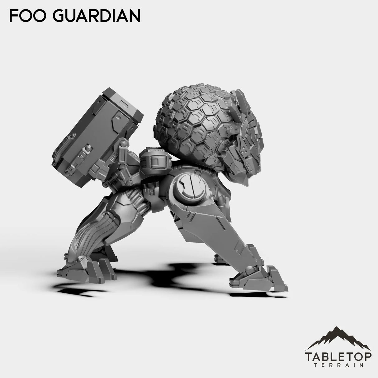 Tabletop Terrain Miniature Foo Guardian - Black Lotus Squad