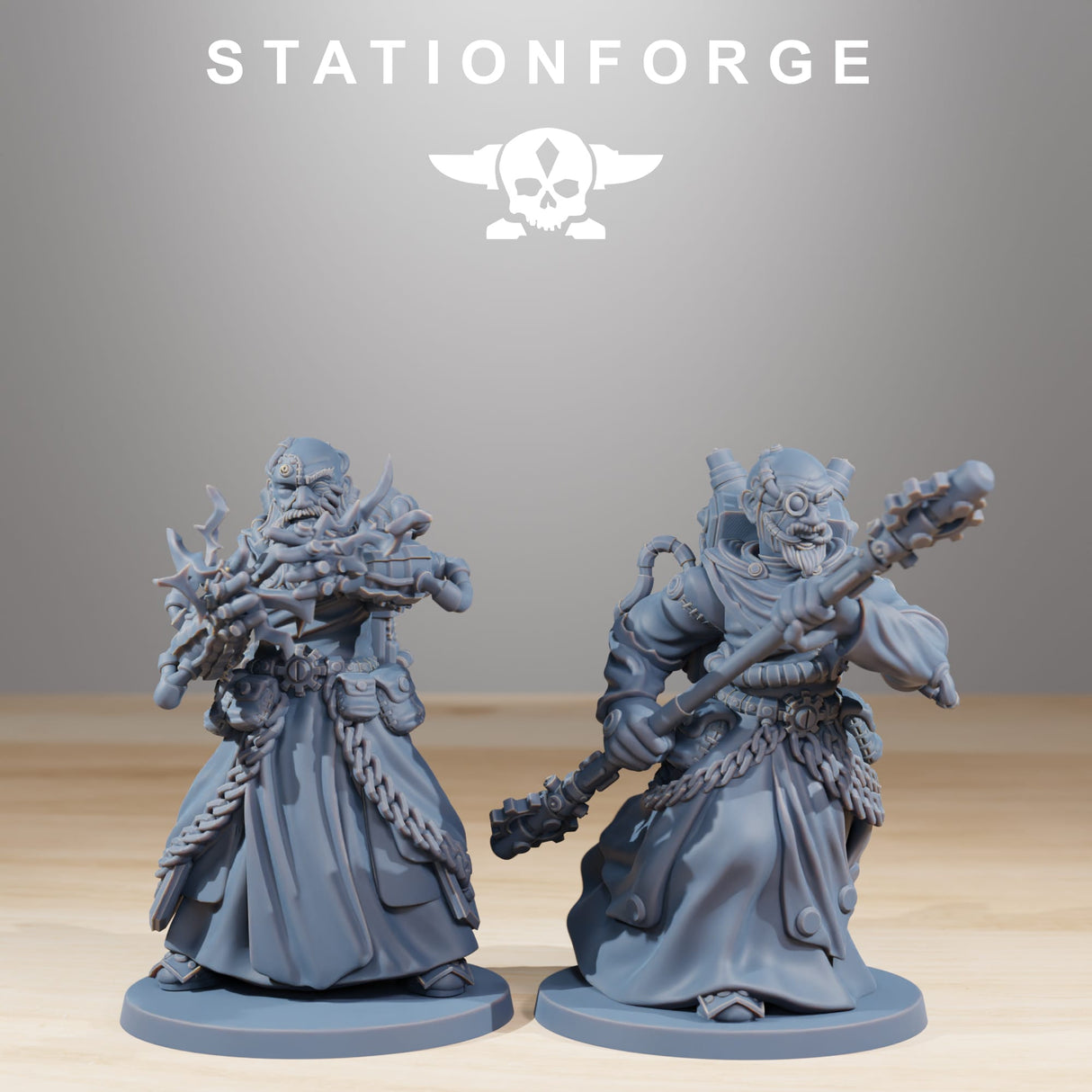 Tabletop Terrain Miniature Forager Preachers