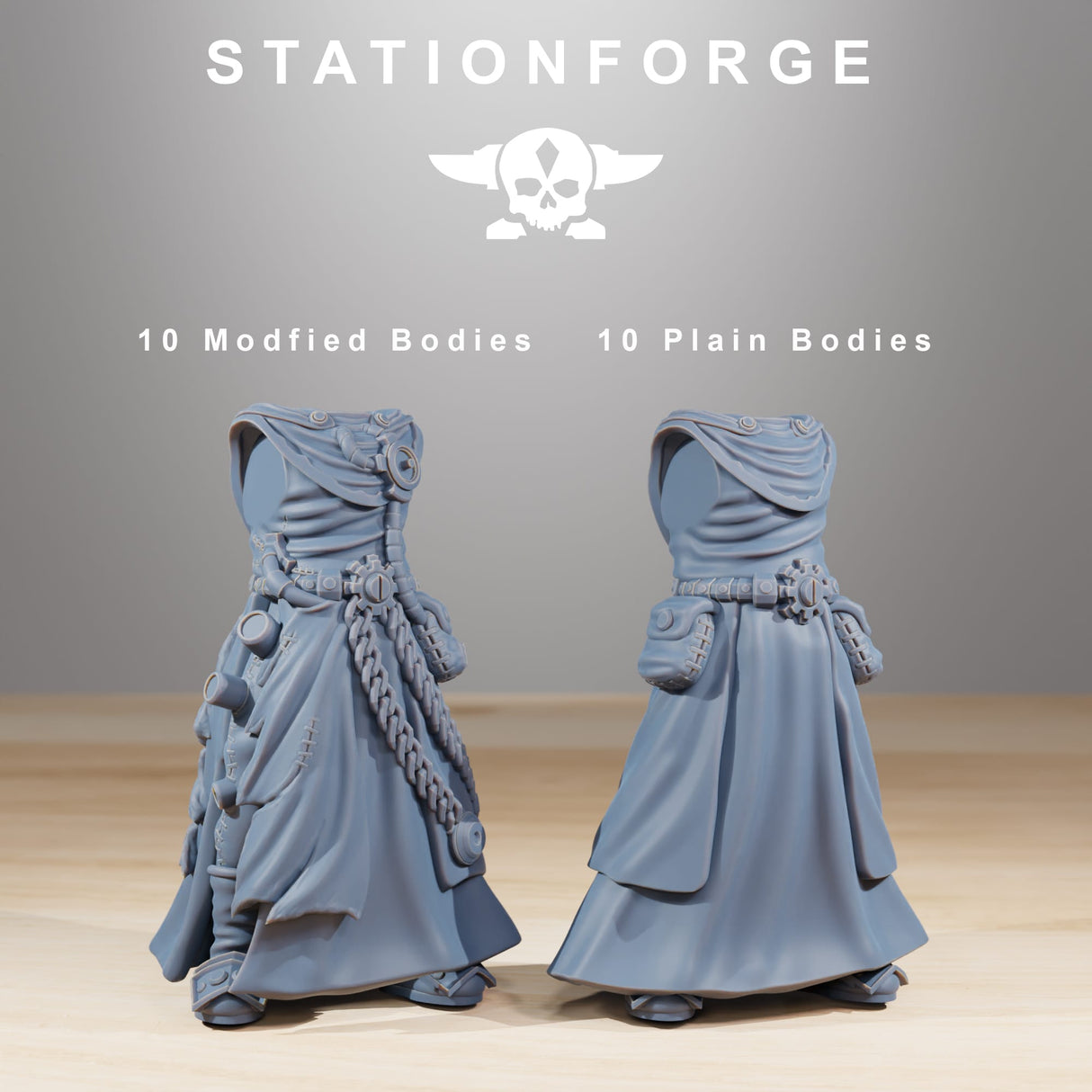 Tabletop Terrain Miniature Forager Preachers