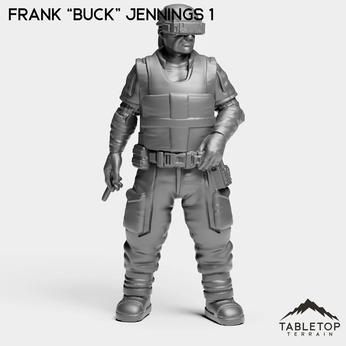 Tabletop Terrain Miniature Frank “Buck” Jennings 1 Frank “Buck” Jennings