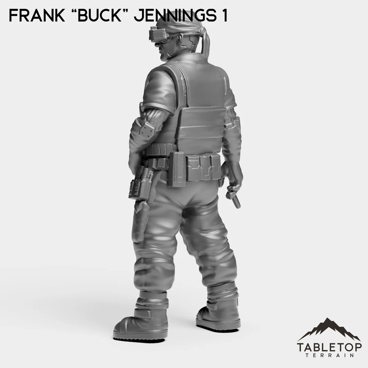 Tabletop Terrain Miniature Frank “Buck” Jennings