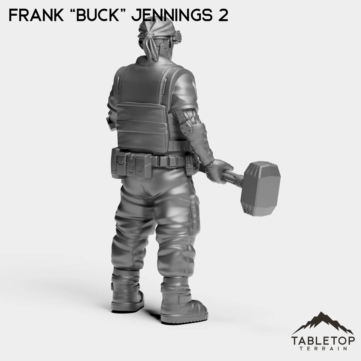 Tabletop Terrain Miniature Frank “Buck” Jennings