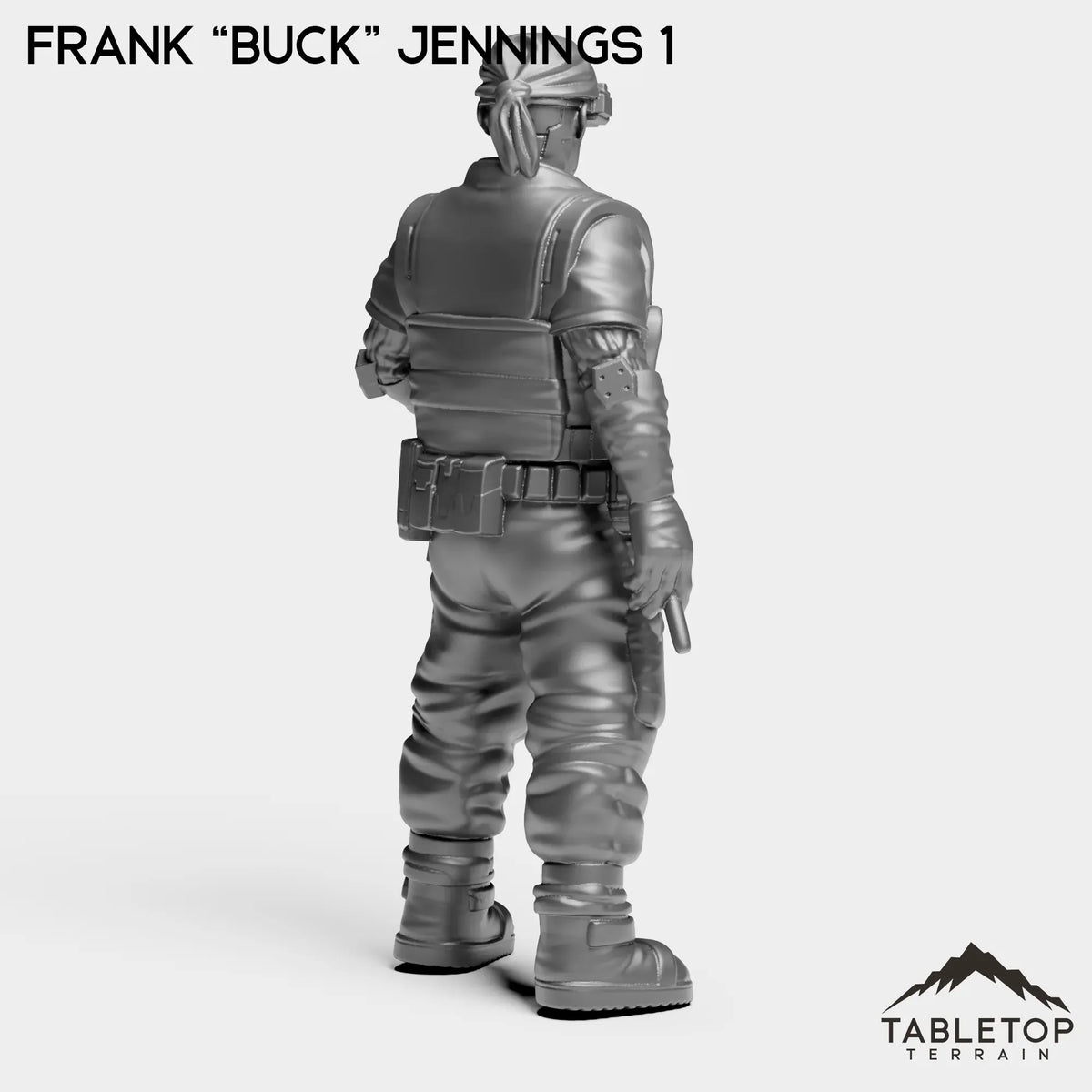 Tabletop Terrain Miniature Frank “Buck” Jennings