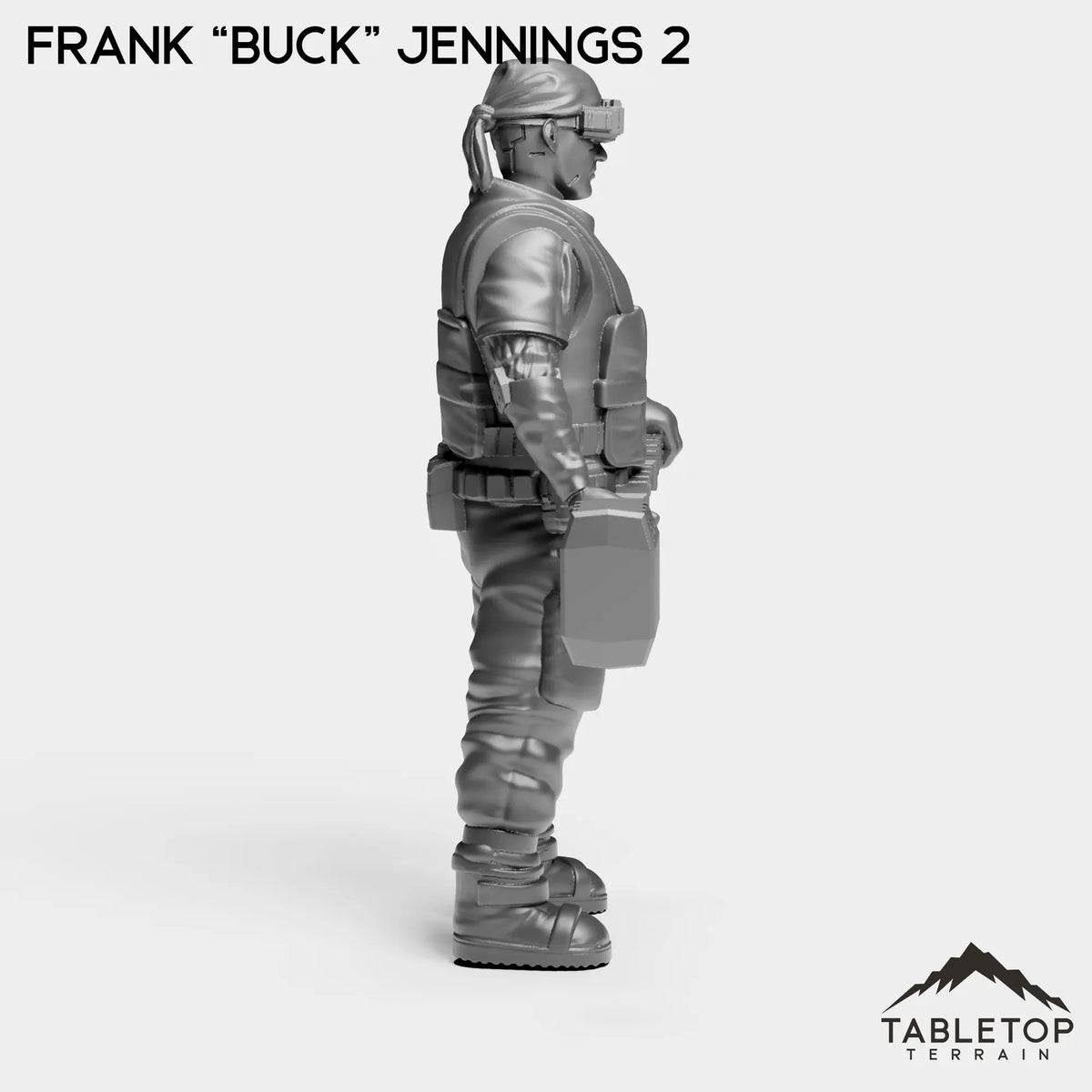 Tabletop Terrain Miniature Frank “Buck” Jennings