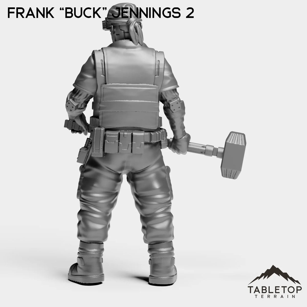 Tabletop Terrain Miniature Frank “Buck” Jennings