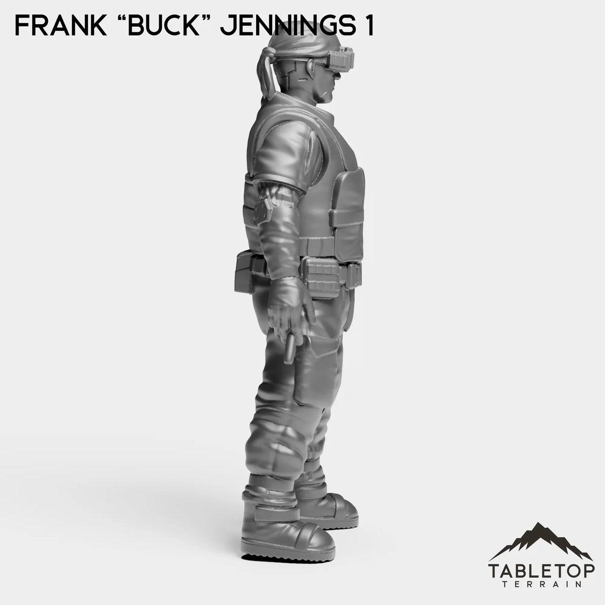 Tabletop Terrain Miniature Frank “Buck” Jennings