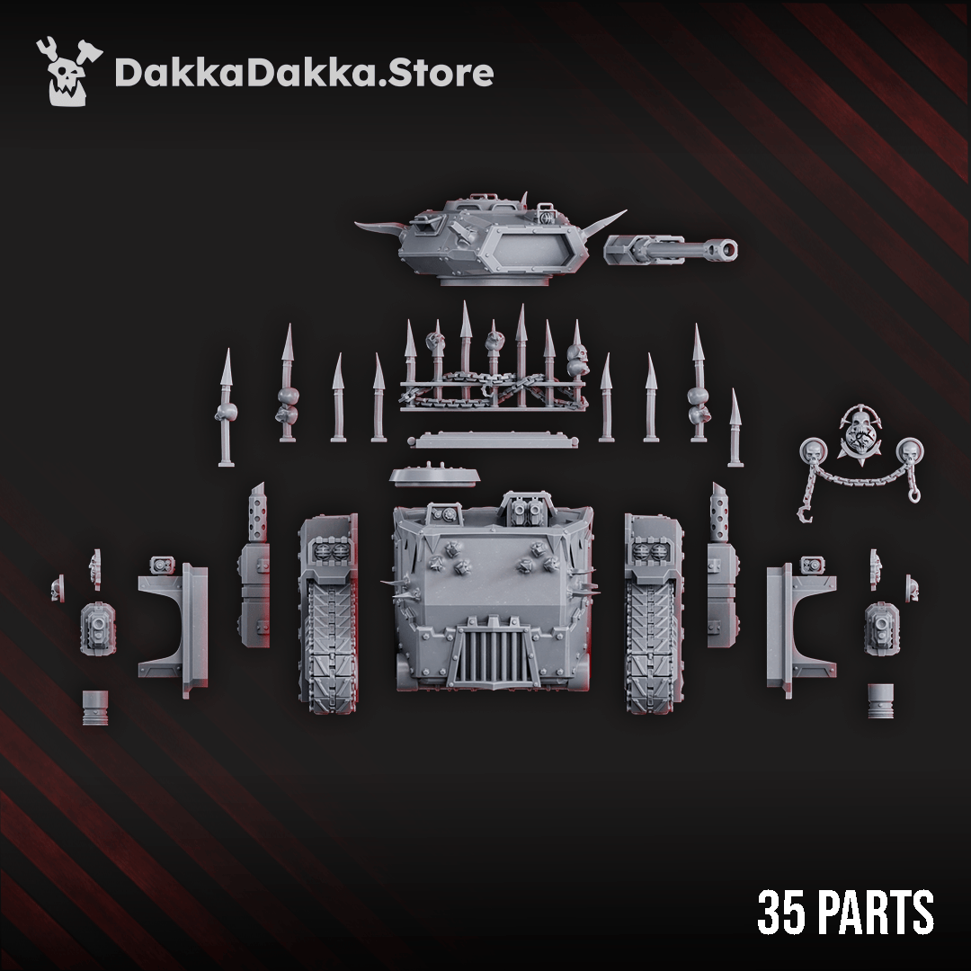 Tabletop Terrain Miniature Frantic Crusher
