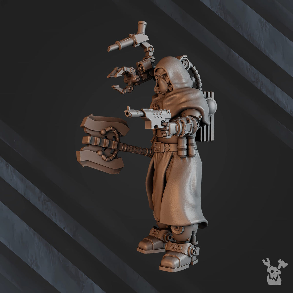 Tabletop Terrain Miniature Franz The Motormeister