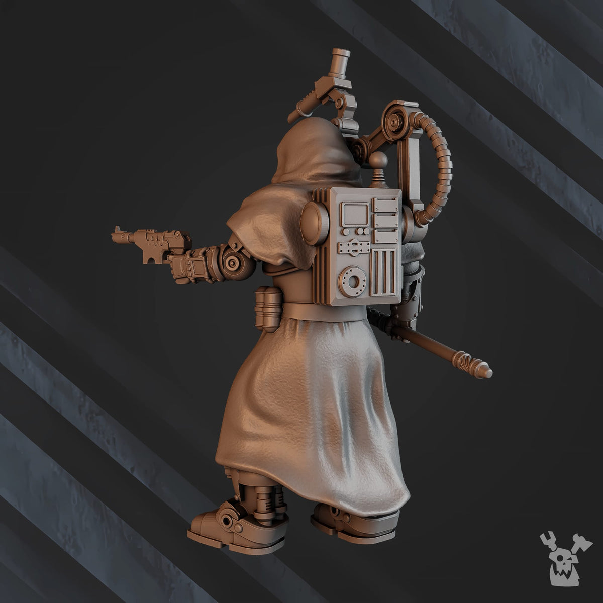 Tabletop Terrain Miniature Franz The Motormeister