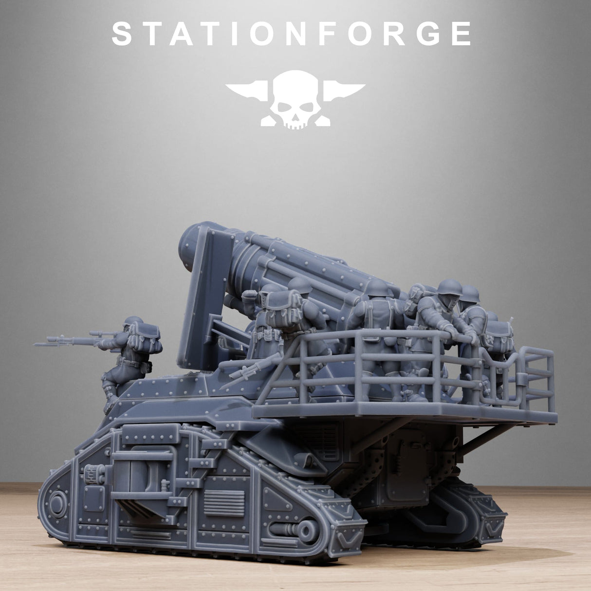 Tabletop Terrain Miniature Freeguard Artillery Mini Tank