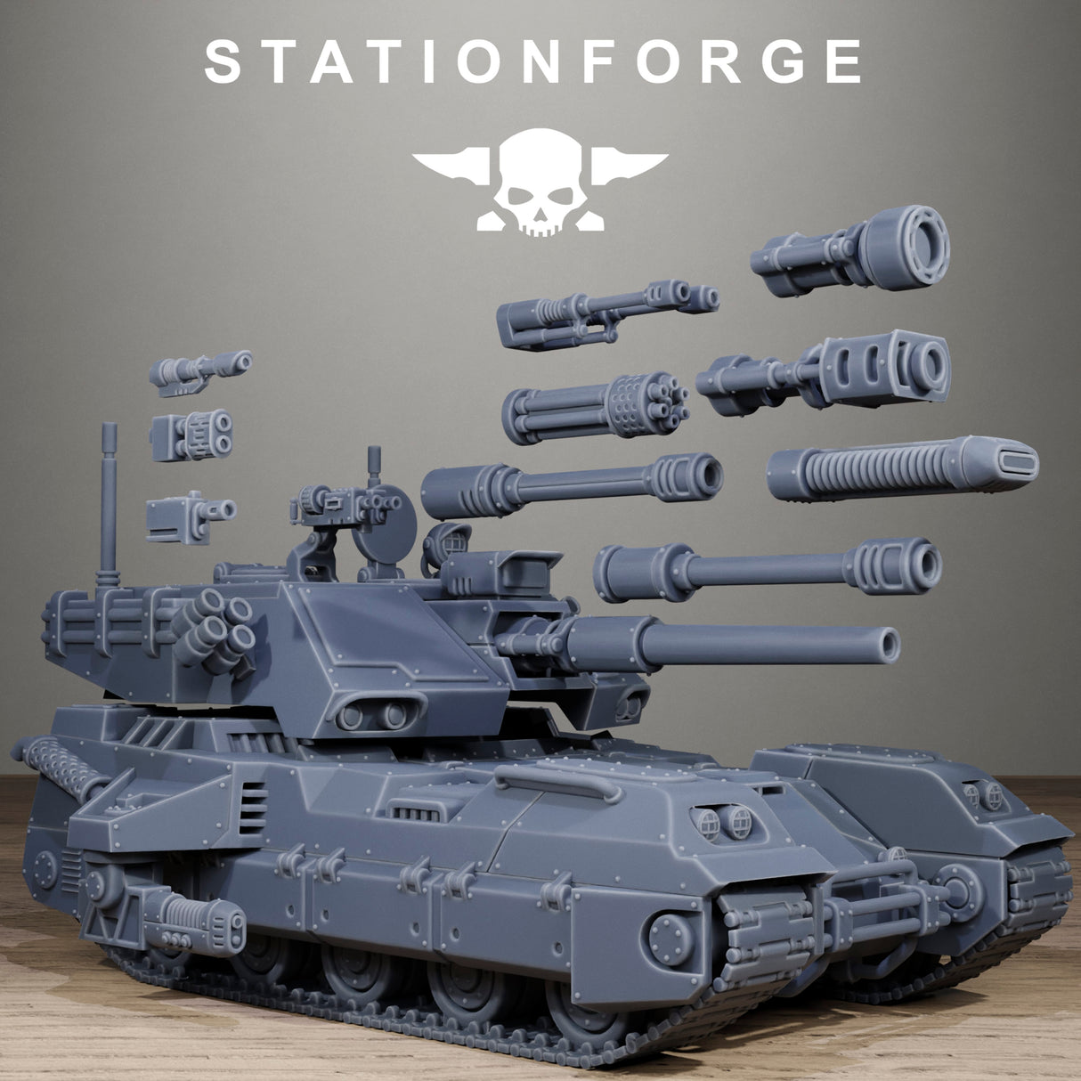 Tabletop Terrain Miniature Freeguard Avant Tank
