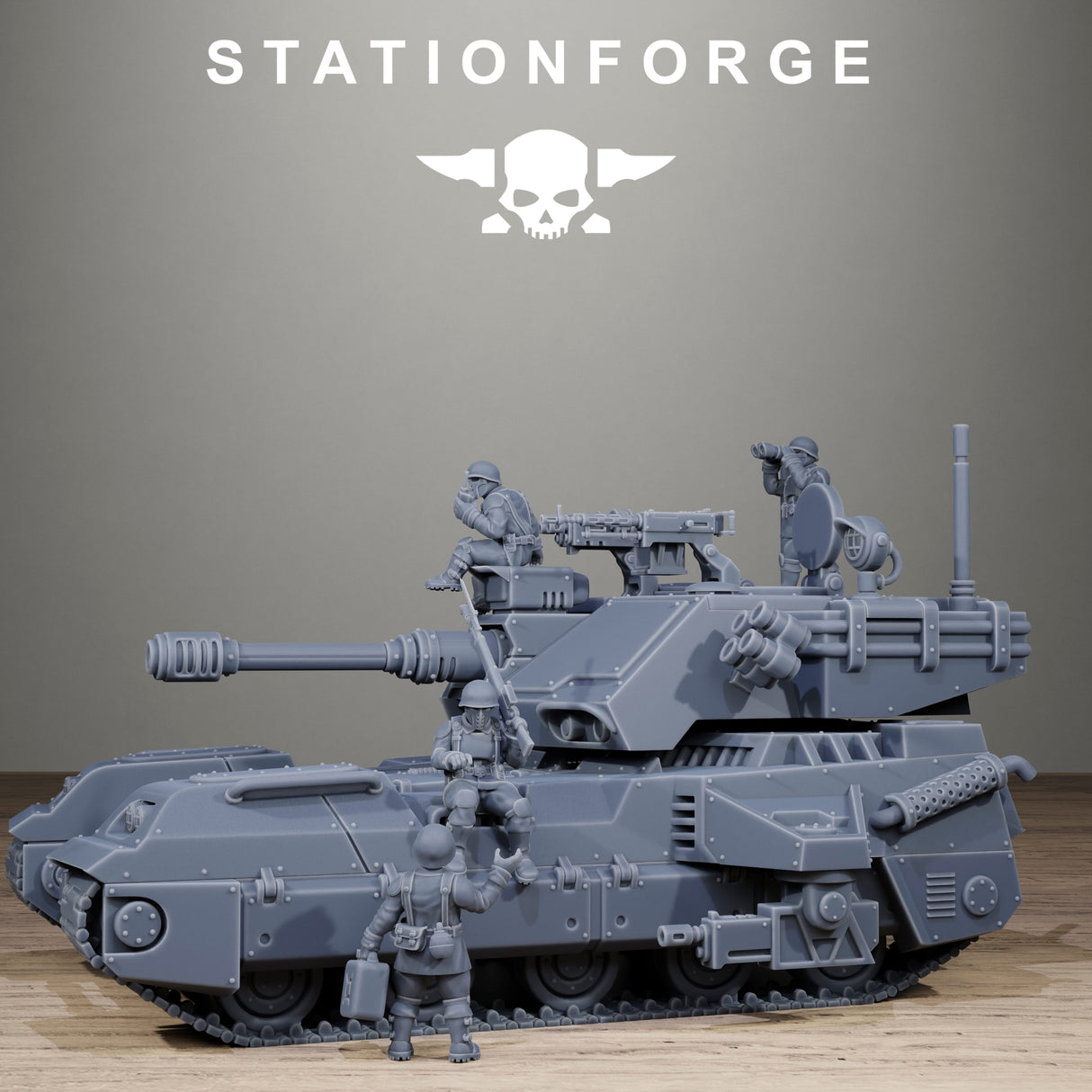 Tabletop Terrain Miniature Freeguard Avant Tank