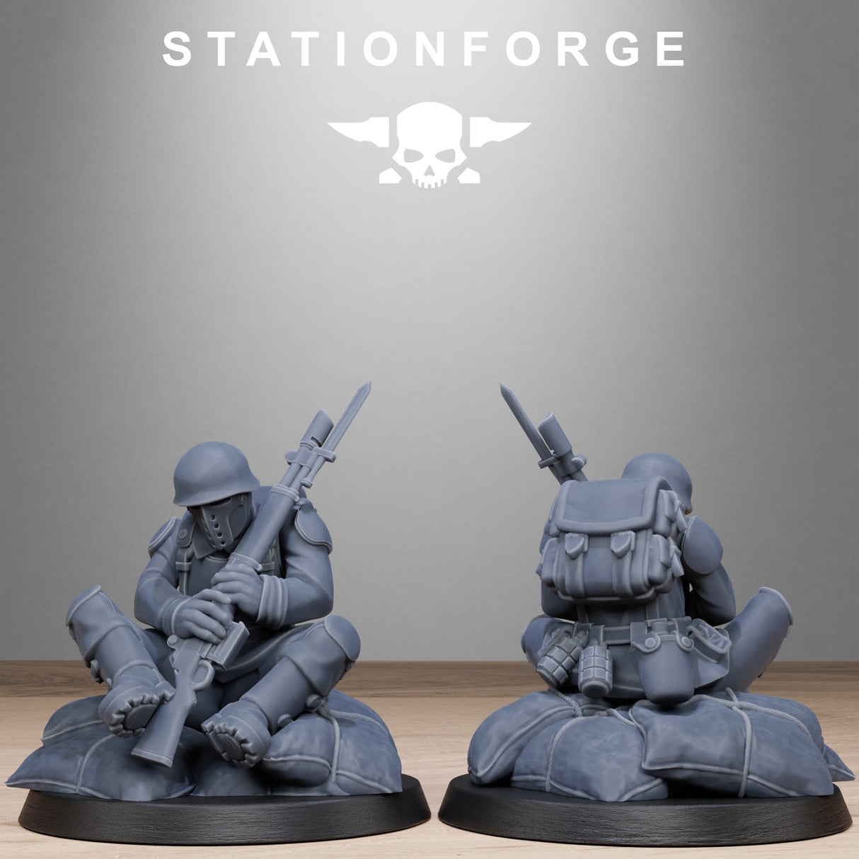 Tabletop Terrain Miniature FreeGuard Fallen