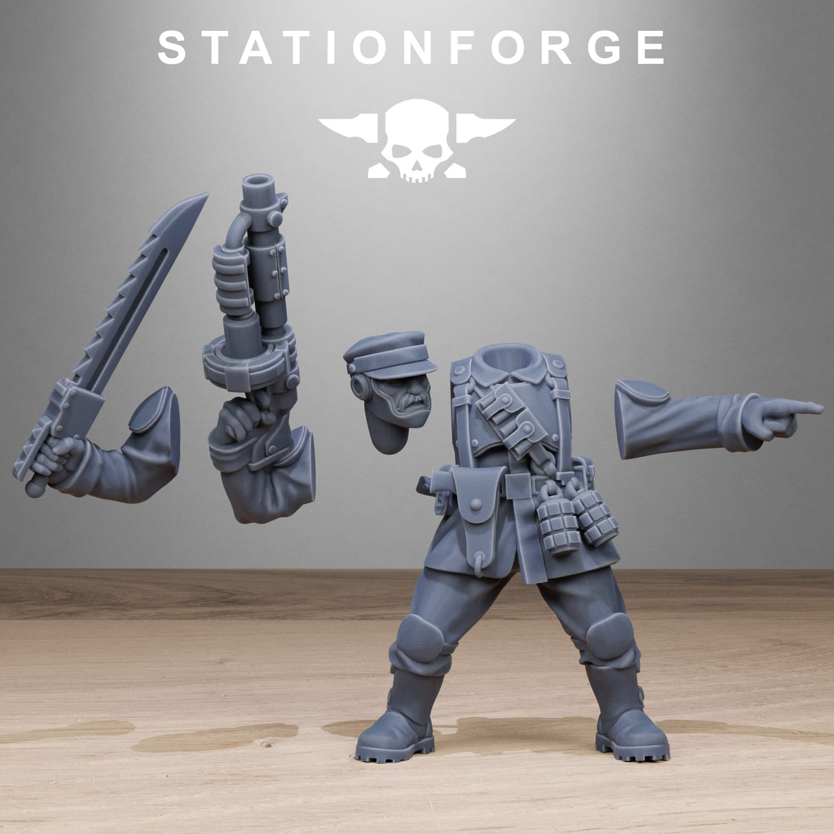 Tabletop Terrain Miniature FreeGuard Infantry