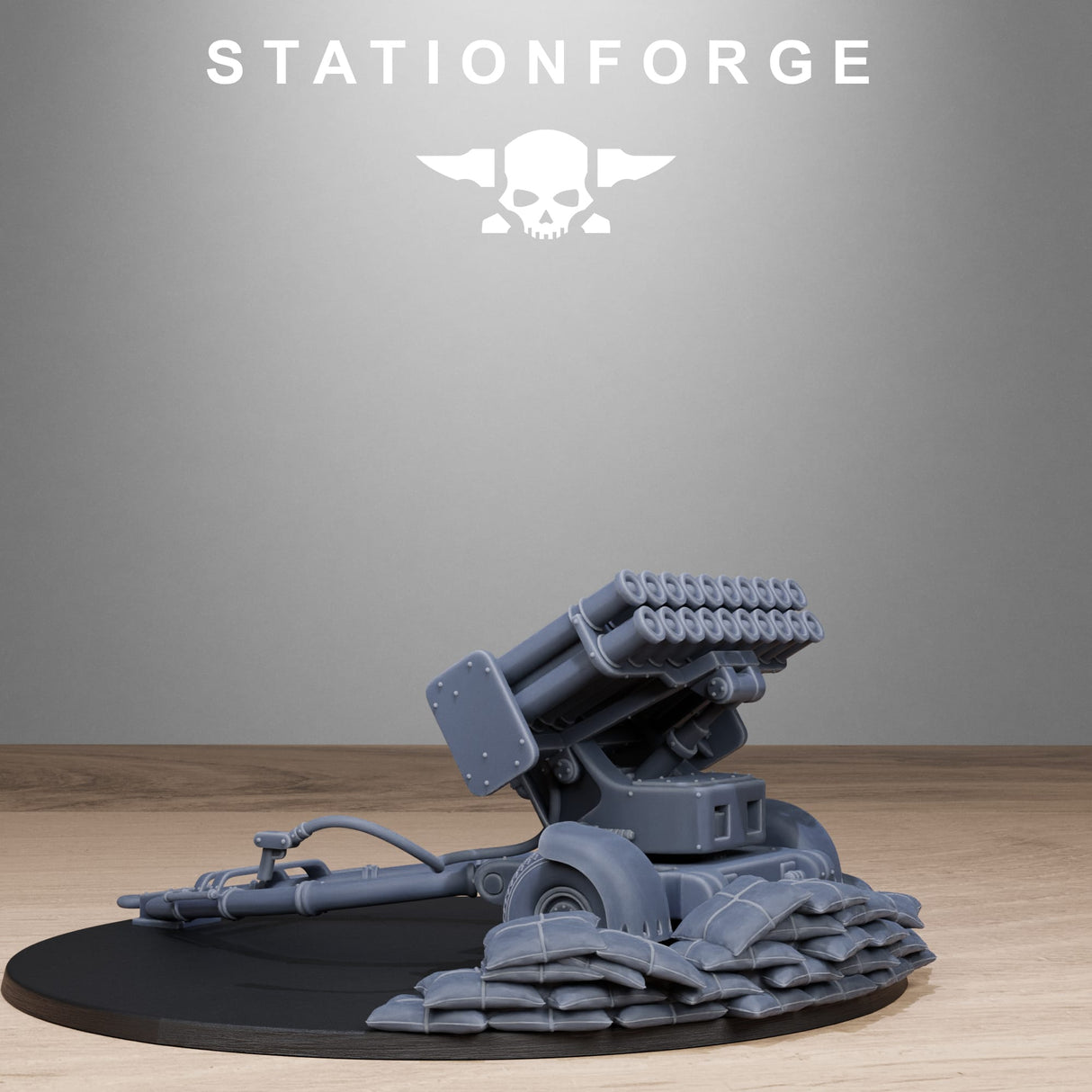Tabletop Terrain Miniature FreeGuard Light Artillery