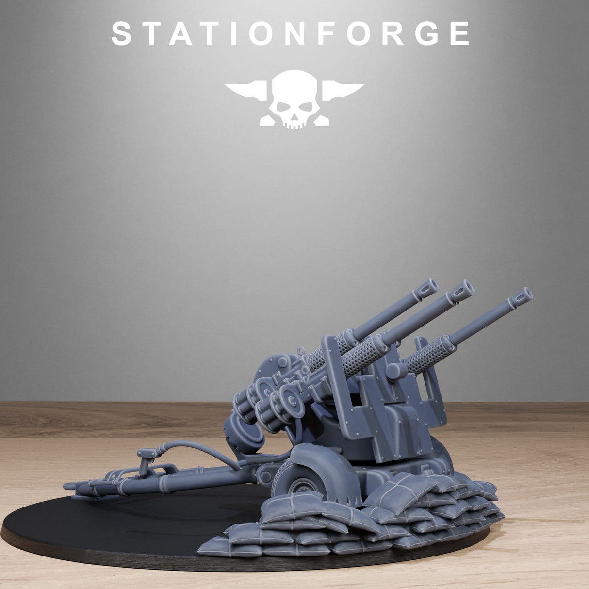 Tabletop Terrain Miniature FreeGuard Light Artillery