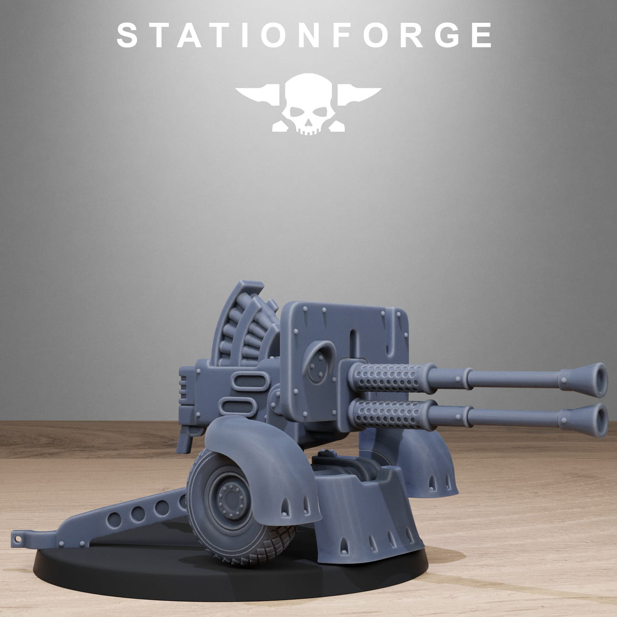 Tabletop Terrain Miniature FreeGuard Light Machine Gun