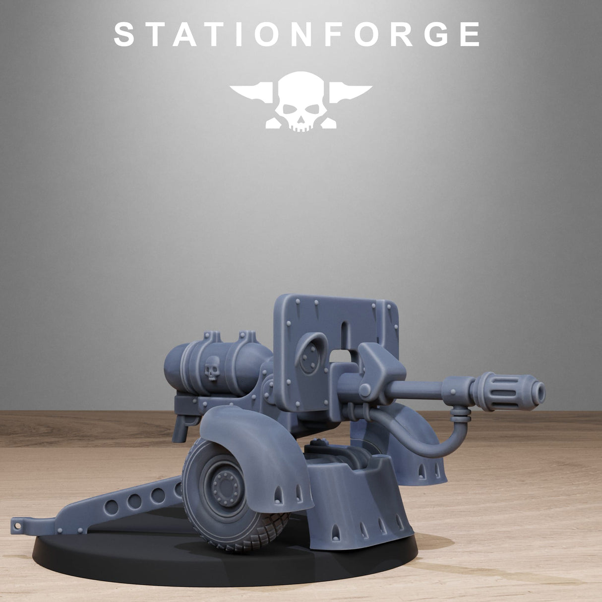 Tabletop Terrain Miniature FreeGuard Light Machine Gun