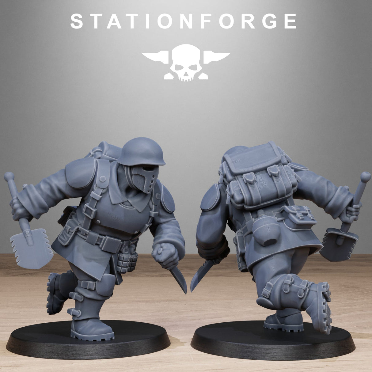 Tabletop Terrain Miniature FreeGuard Mutant Sisters