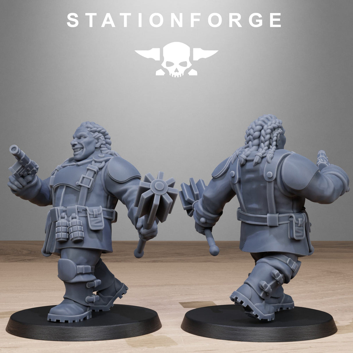 Tabletop Terrain Miniature FreeGuard Mutant Sisters