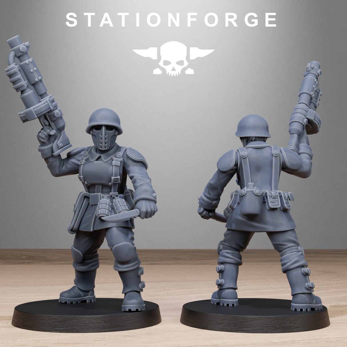 Tabletop Terrain Miniature FreeGuard Sisters