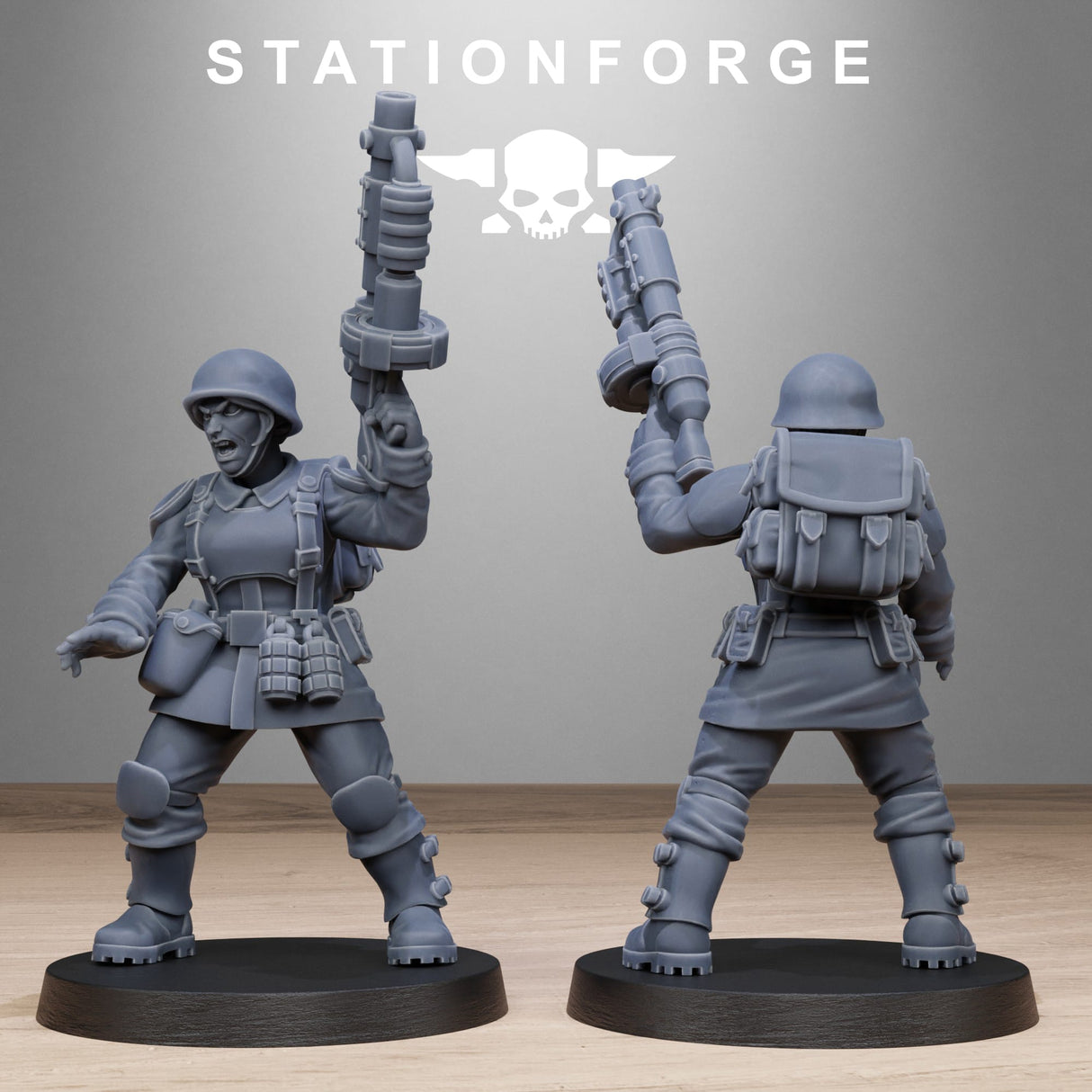 Tabletop Terrain Miniature FreeGuard Sisters