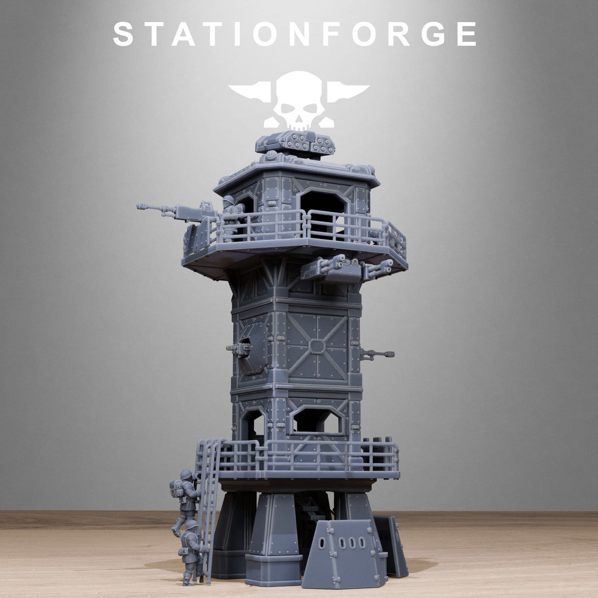 Tabletop Terrain Miniature FreeGuard Tower Guard