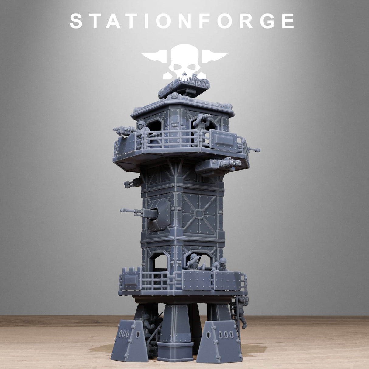 Tabletop Terrain Miniature FreeGuard Tower Guard