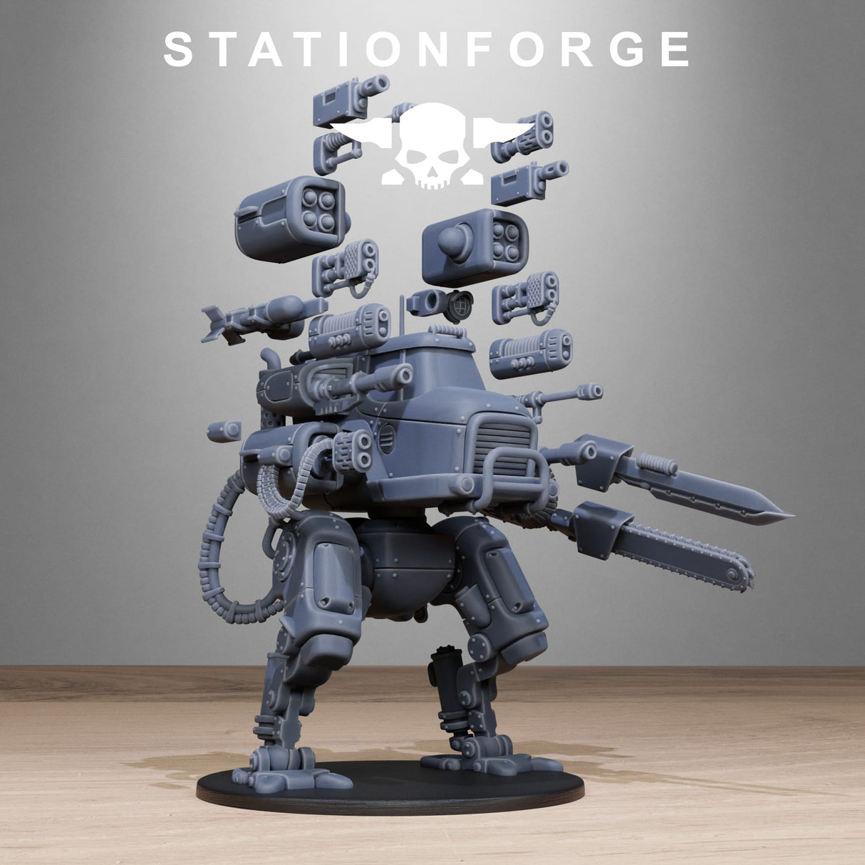Tabletop Terrain Miniature FreeGuard Walker