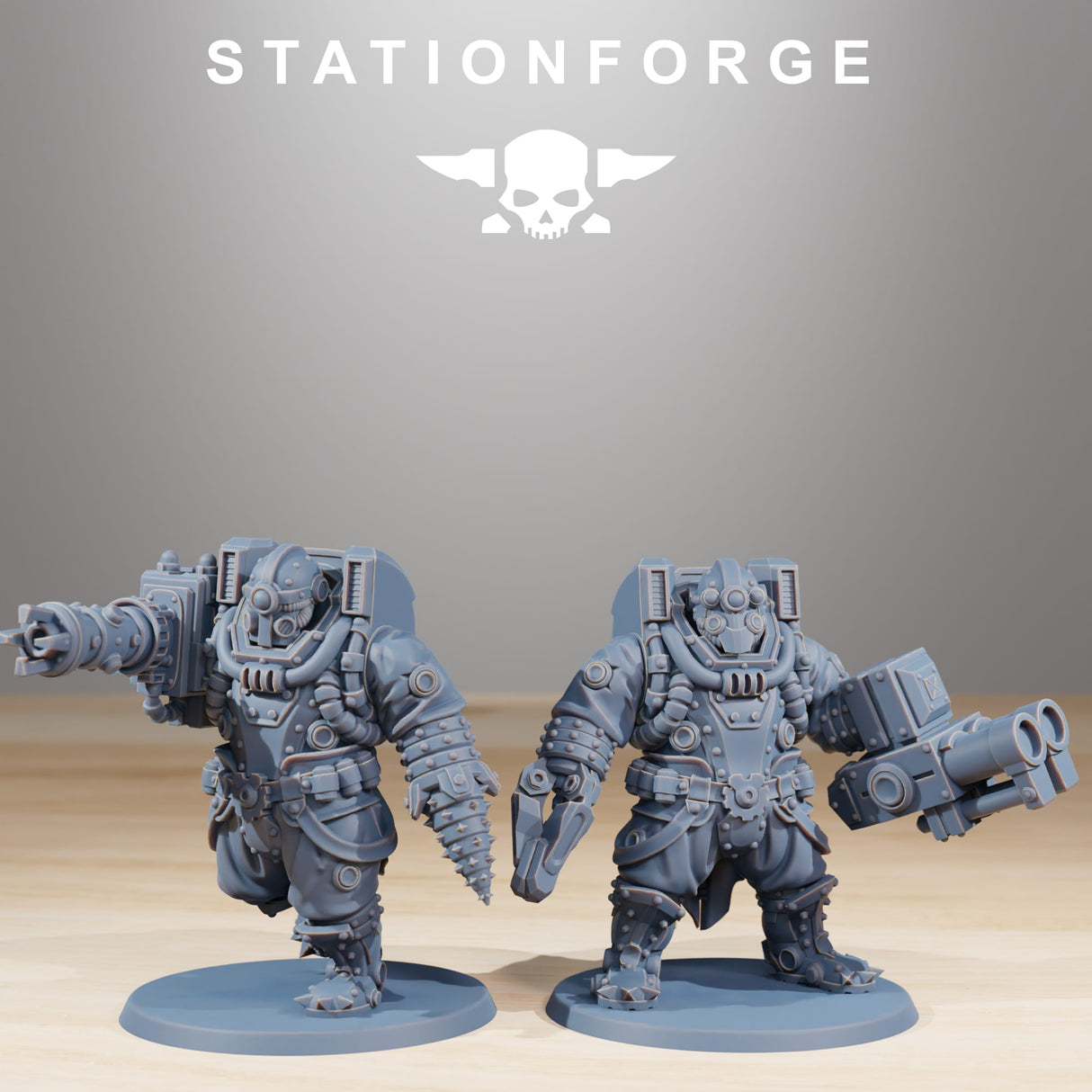 Tabletop Terrain Miniature Frontliners Heavy Support
