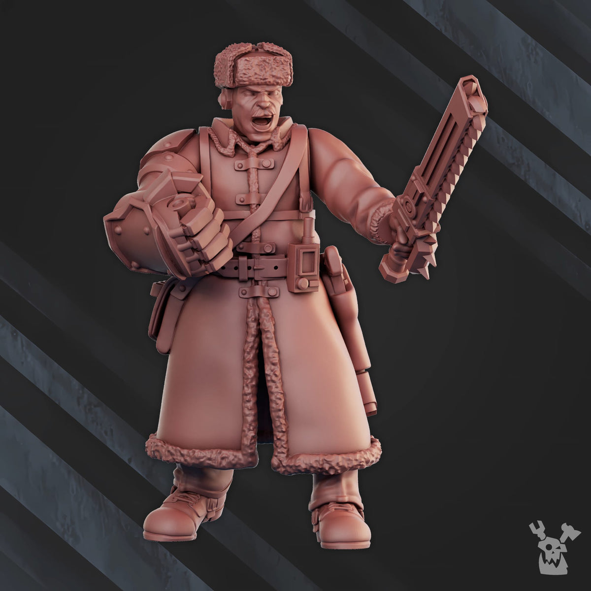 Tabletop Terrain Miniature Frostborn Division Sergeant