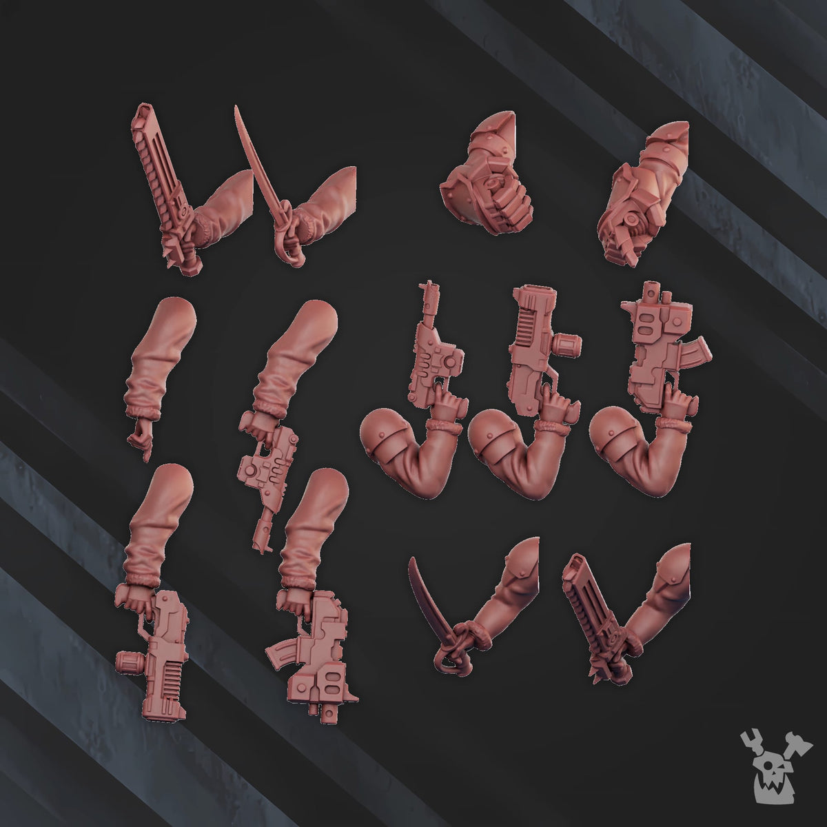 Tabletop Terrain Miniature Frostborn Division Sergeant