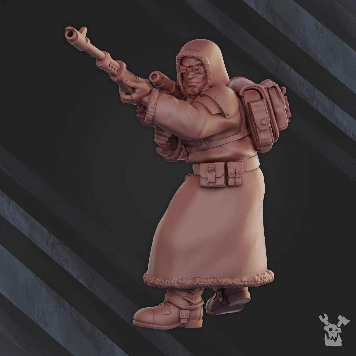 Tabletop Terrain Miniature Frostborn Division Snipers Squad
