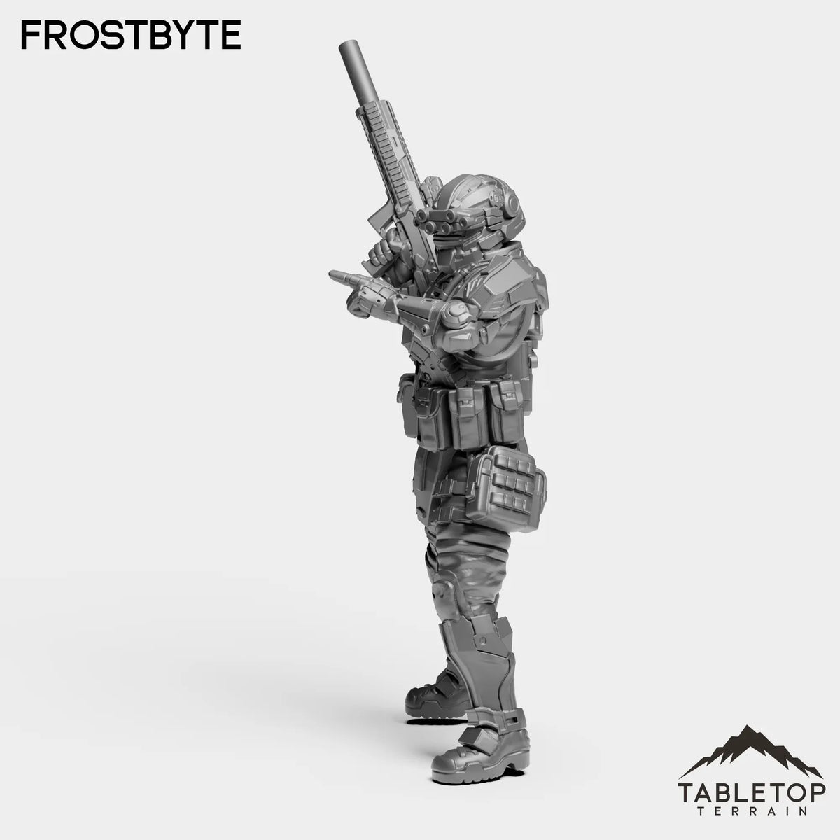 Tabletop Terrain Miniature Frostbyte - Black Stone Commandos