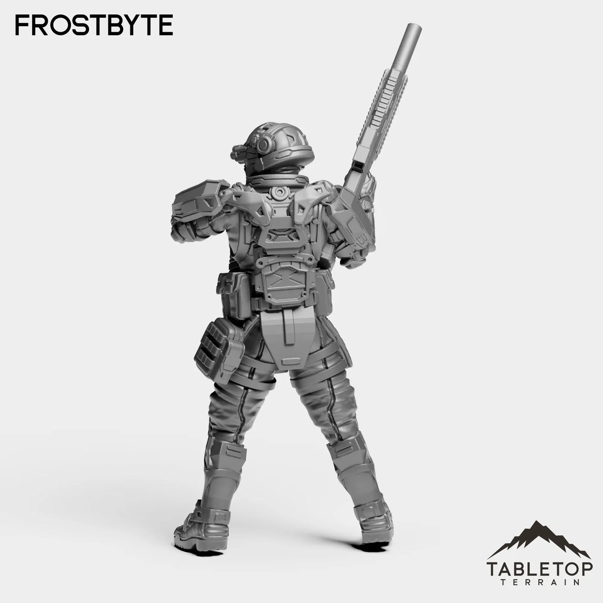 Tabletop Terrain Miniature Frostbyte - Black Stone Commandos