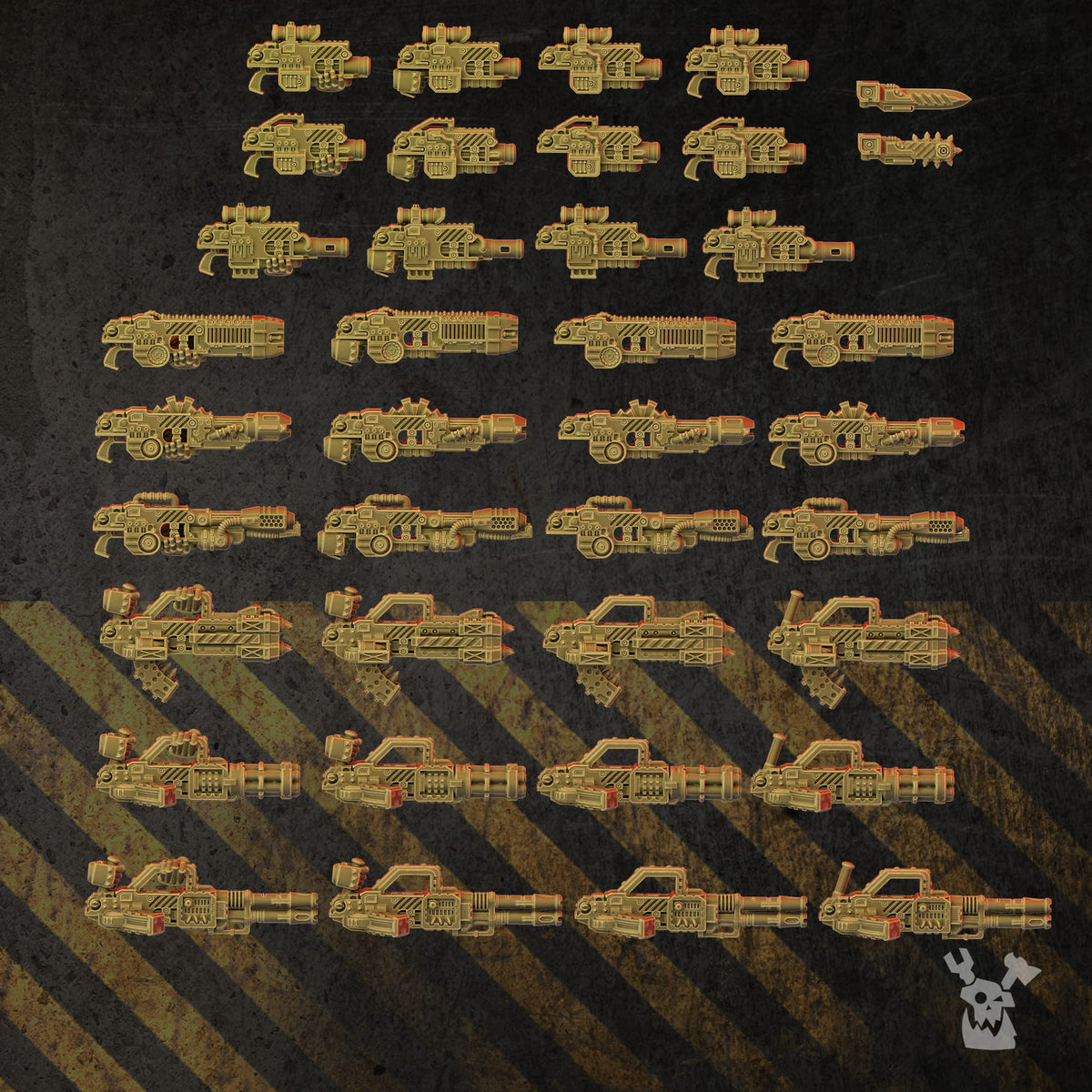 Tabletop Terrain Miniature Full Metal Brothers (build kit)