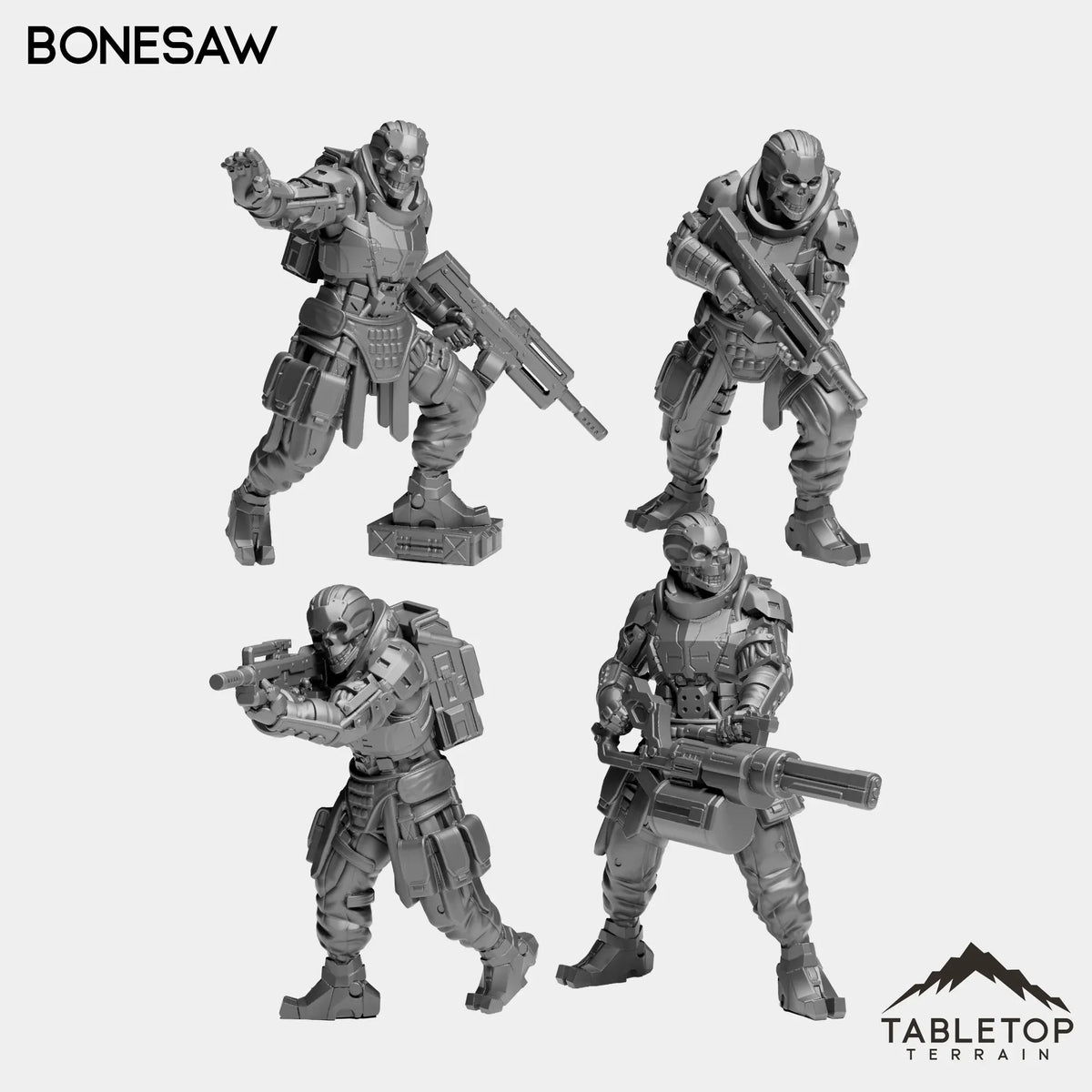 Tabletop Terrain Miniature Full Set BoneSaw