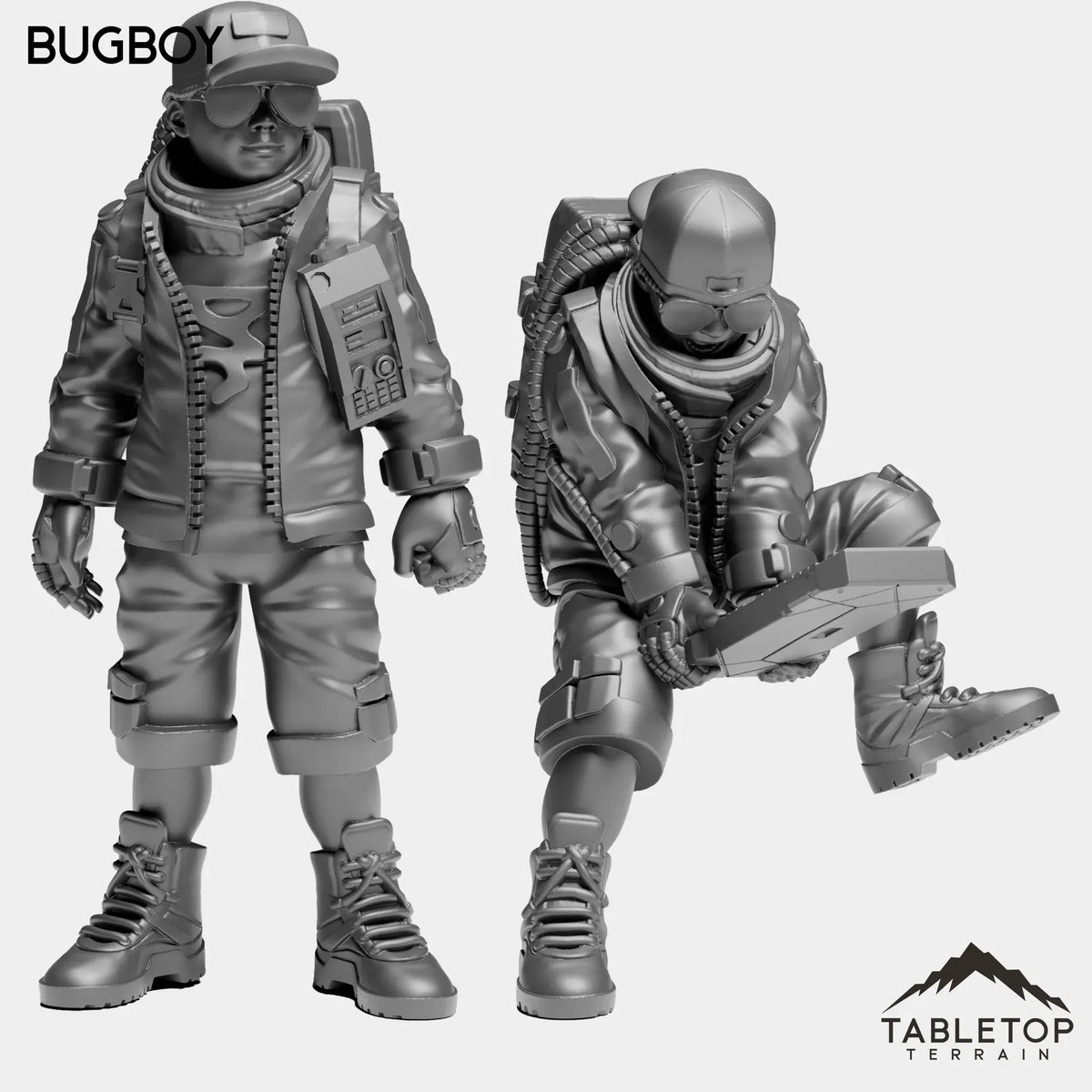 Tabletop Terrain Miniature Full Set Bugboy