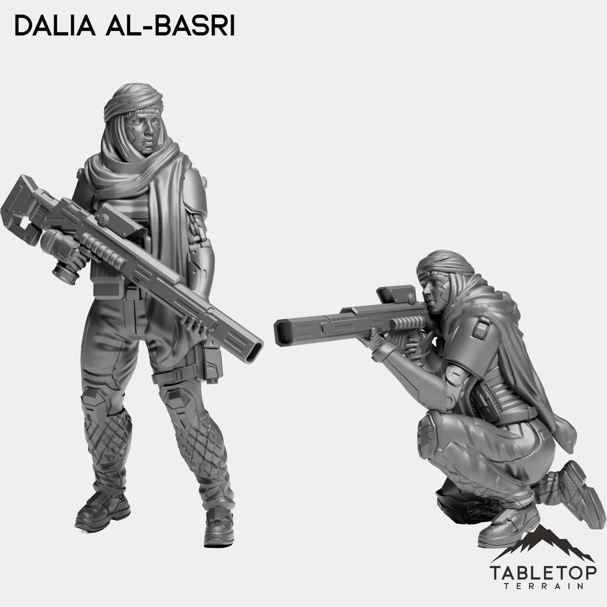 Tabletop Terrain Miniature Full Set Dalia Al-Basri