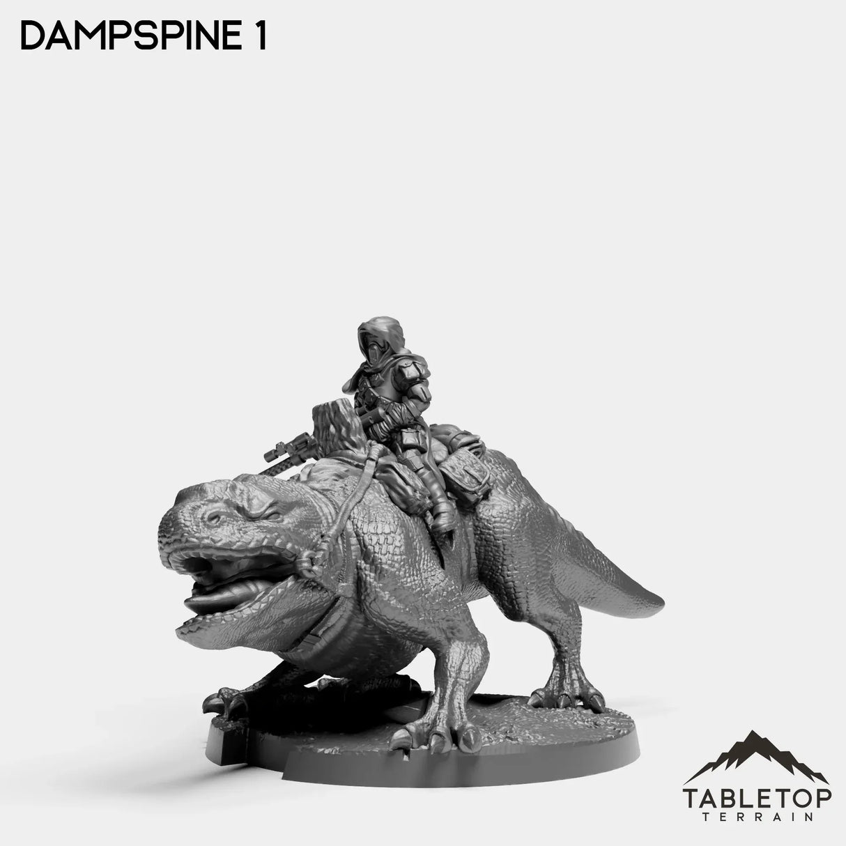 Tabletop Terrain Miniature Full Set Dampspine Riders