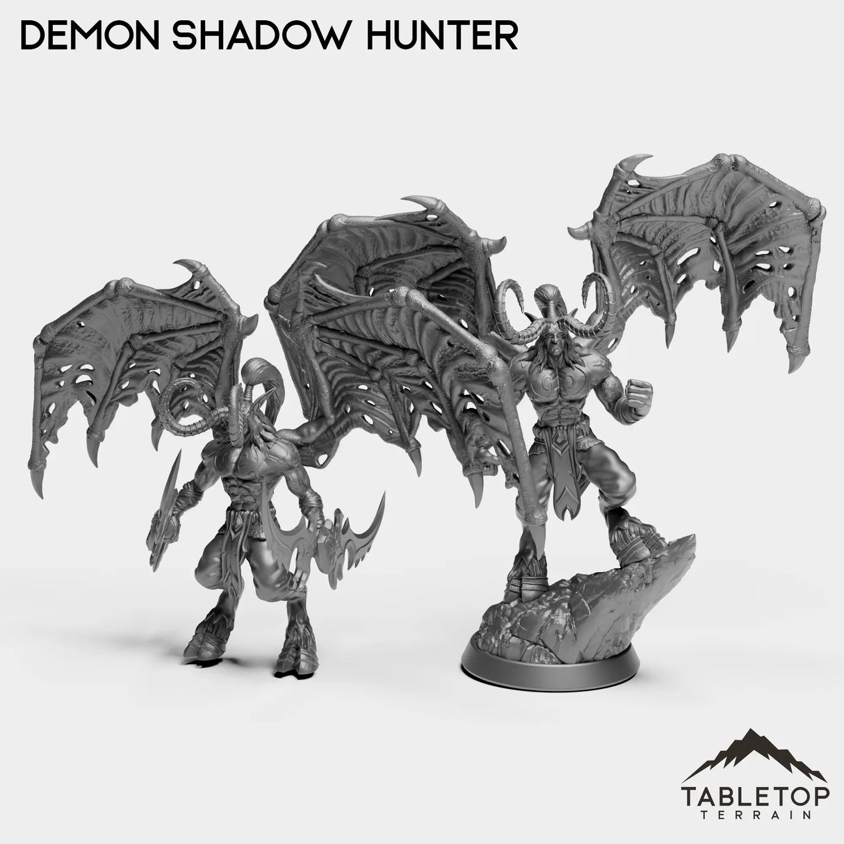 Tabletop Terrain Miniature Full Set Demon Shadow Hunter