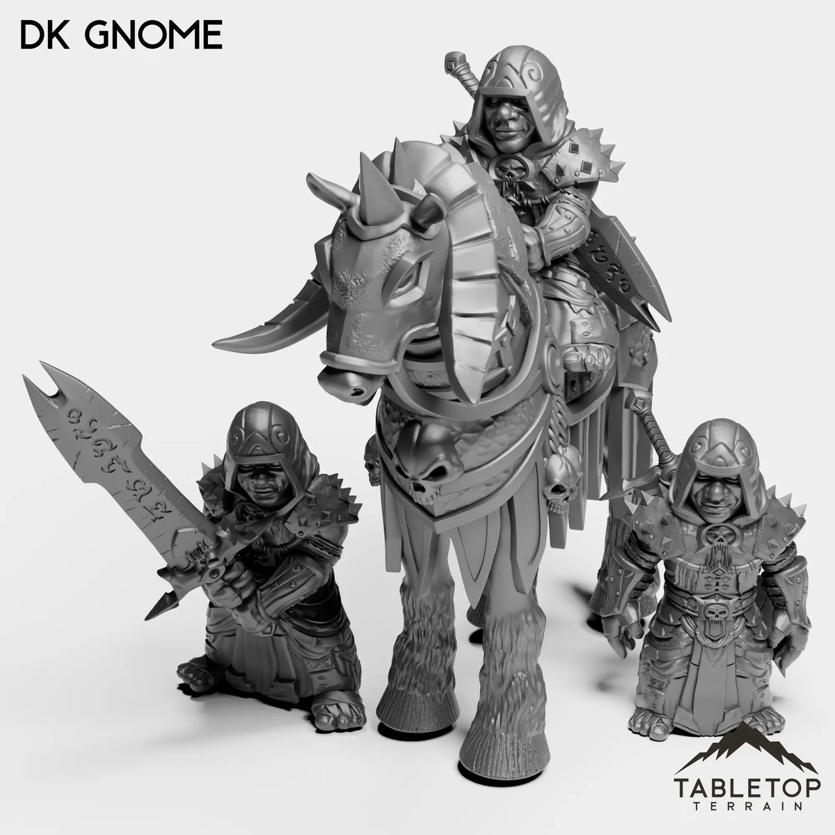 Tabletop Terrain Miniature Full Set DK Gnomes