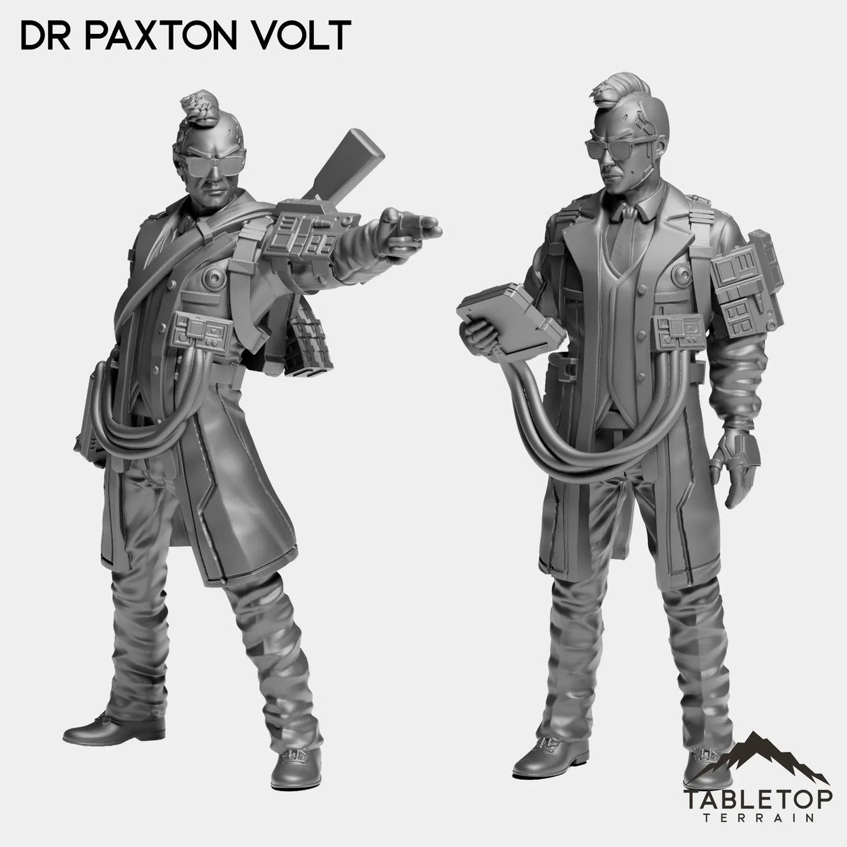 Tabletop Terrain Miniature Full Set Dr Paxton Volt