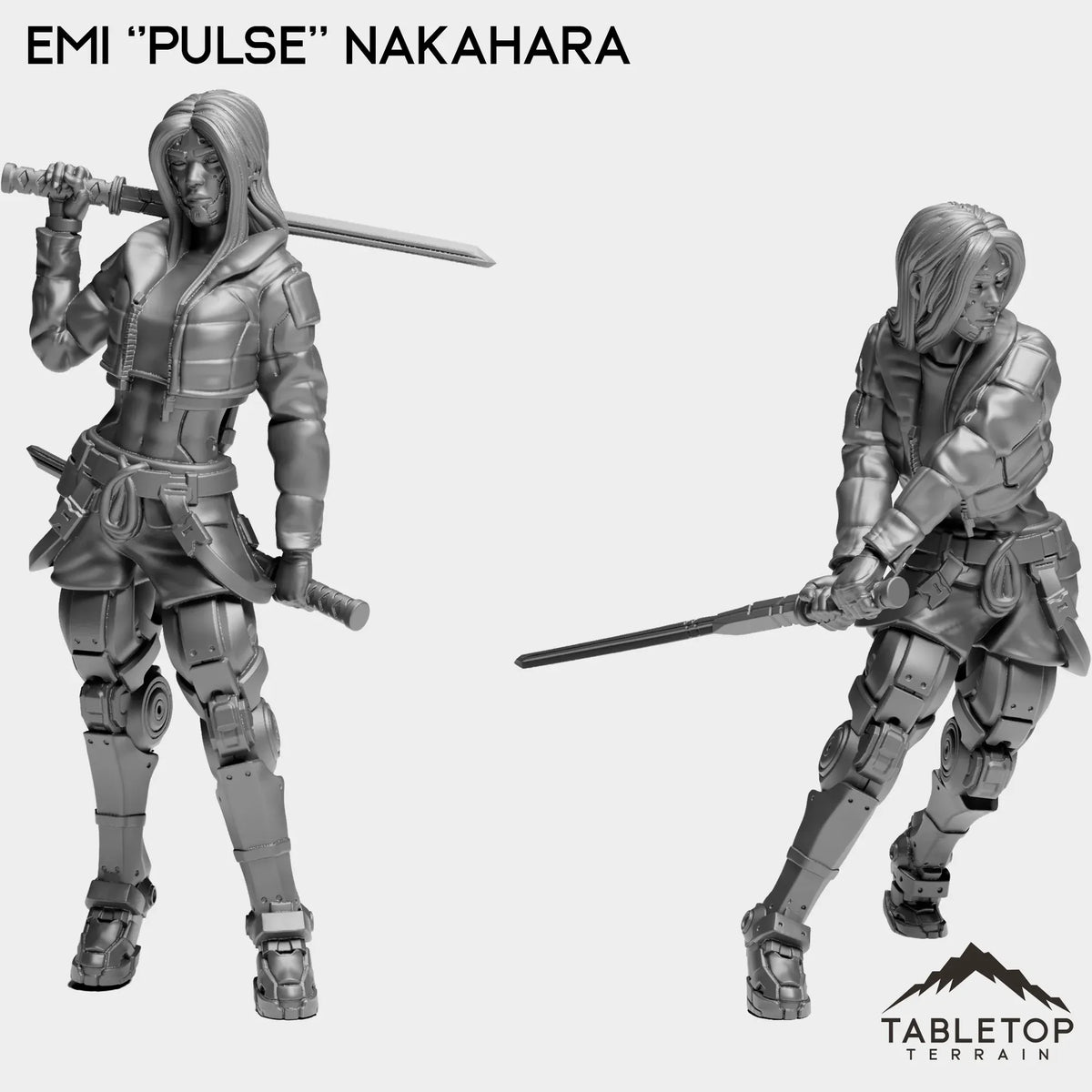 Tabletop Terrain Miniature Full Set Emi ''Pulse'' Nakahara