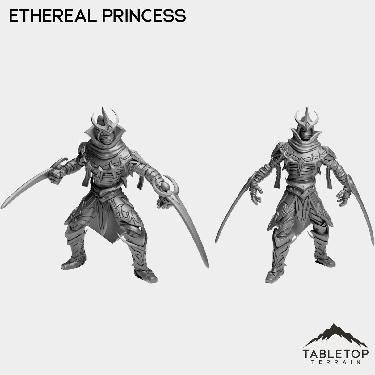 Tabletop Terrain Miniature Full Set Ethereal Princess